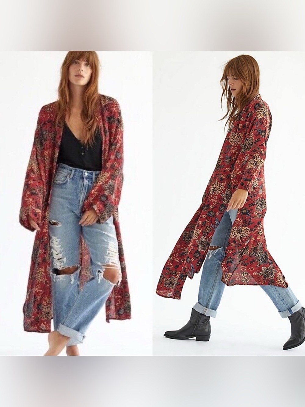 Free People "Play It Cool" Kimono